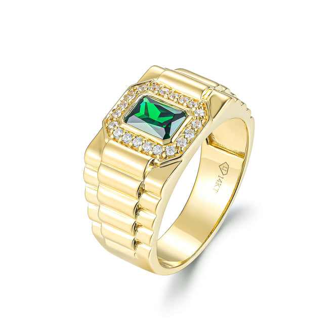 Emerald Fortress Ring