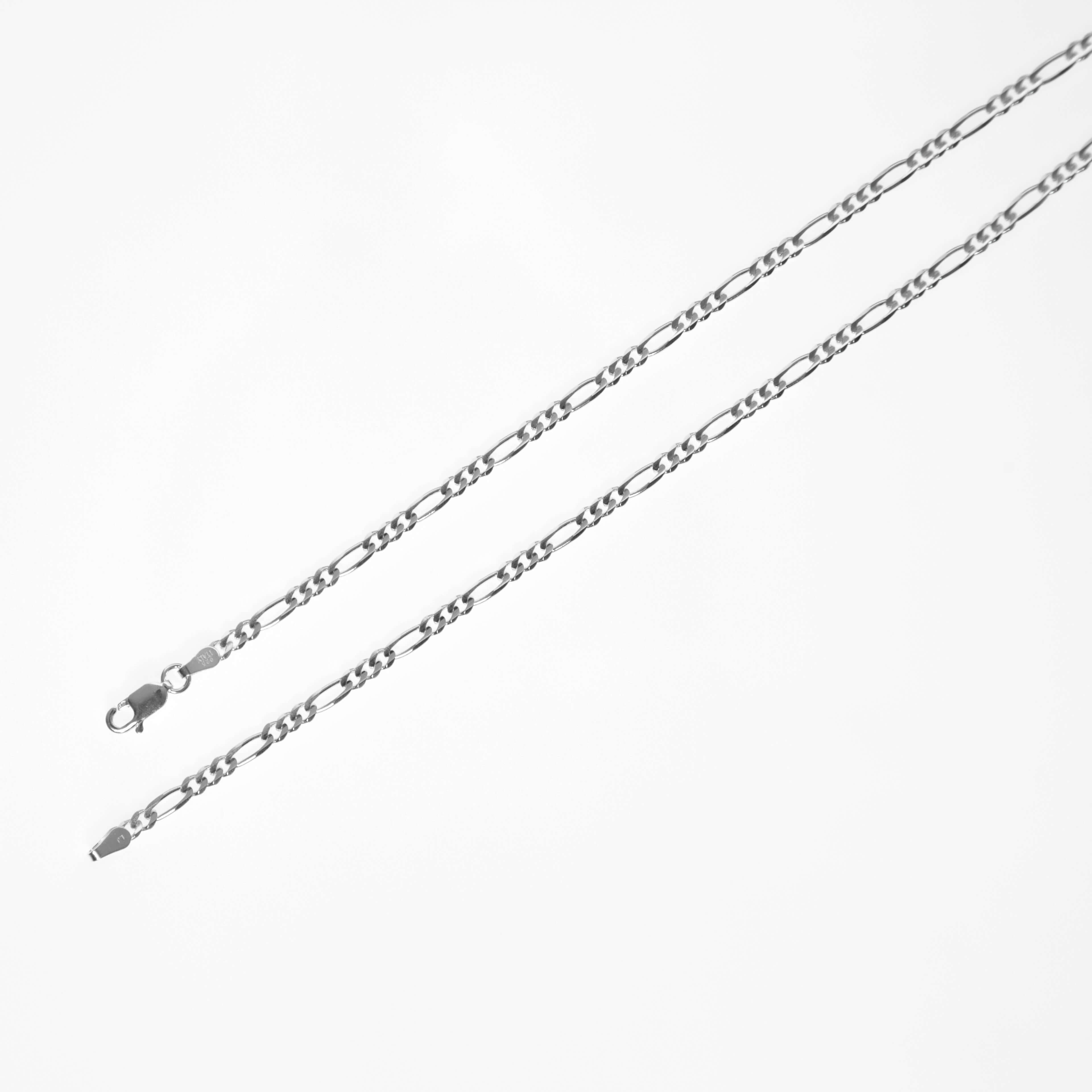Solid 925 Sterling Silver Figaro Chain Lirys Jewelry – Liry's