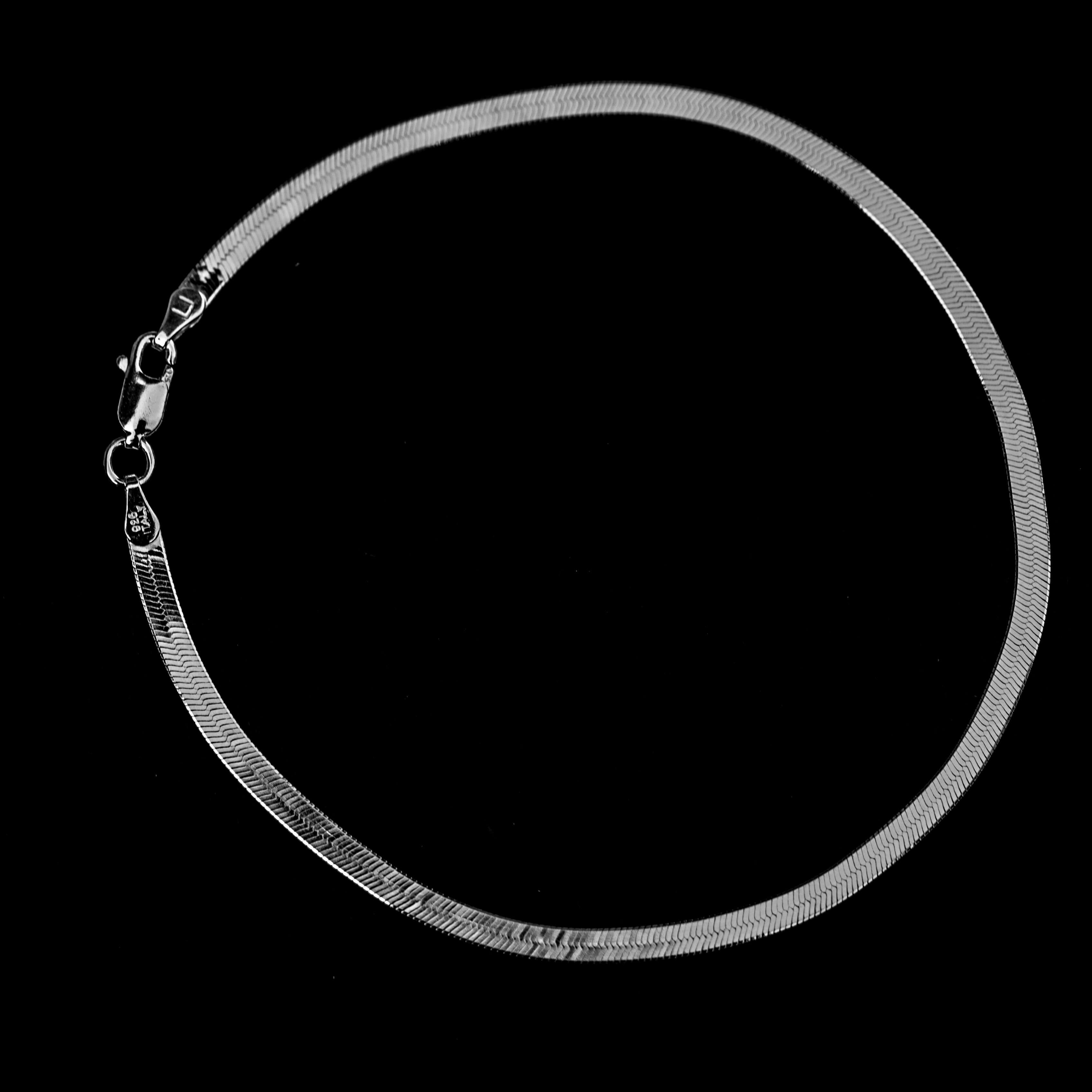 Sterling Silver Herringbone Chain | Liry's Jewelry