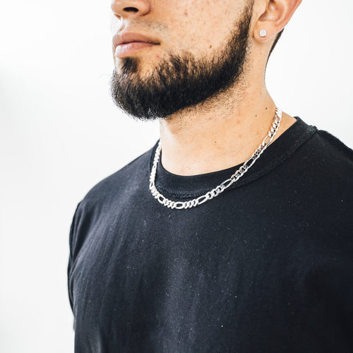 Silver Rope Chain Mens 20 Silver Chain 925 Sterling Sterling