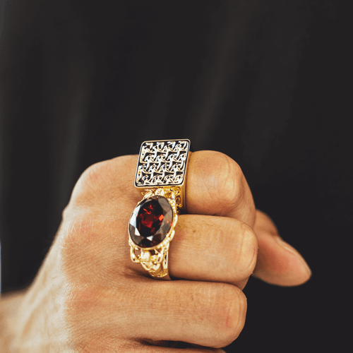 Mens Atlas ring-ring-lirysjewelry