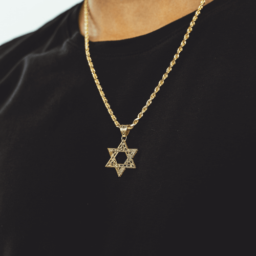 Star of David Pendant-pendant charm-lirysjewelry