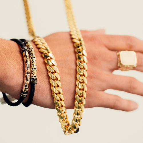 Rose gold modern fashion bracelet cz diamonds 6.9g 14kt-bracelet-lirysjewelry