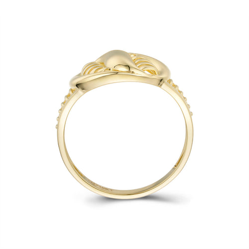 Womens shell pattern ring-ring-lirysjewelry