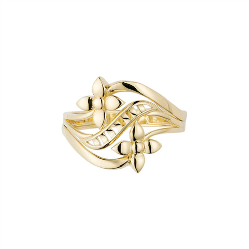 Womens Floral pattern Ring-ring-lirysjewelry