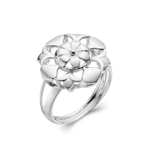 Womens flower pedal ring-ring-lirysjewelry