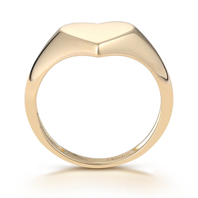 Heart Signet Ring