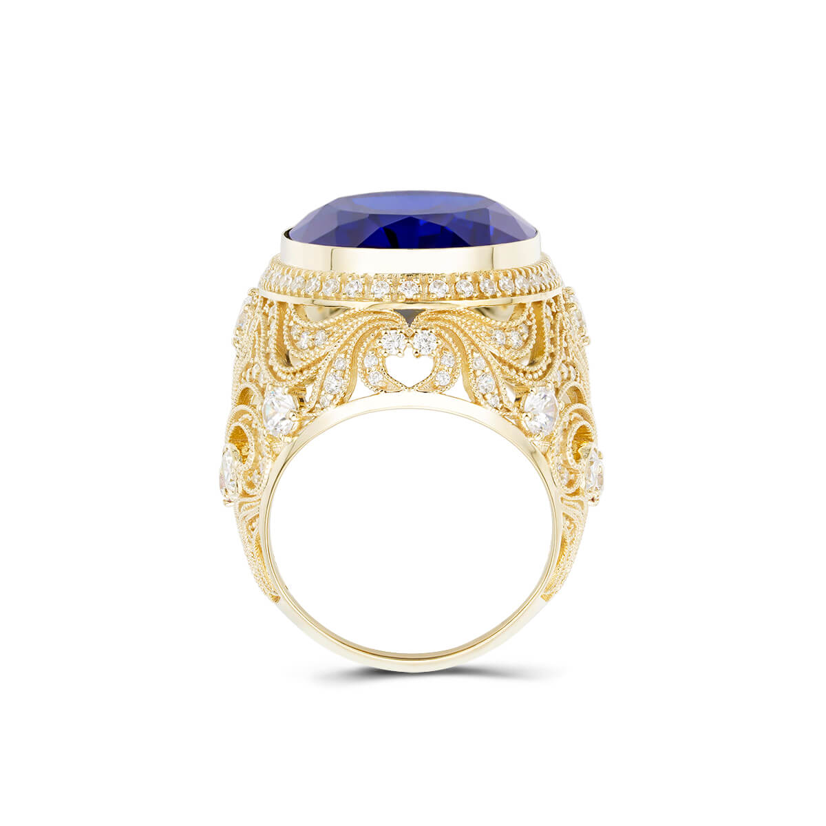 Women Big Crystal Ring Elegant Zircon Stone Rings Promise Engagement Jewelry  1Pc | eBay