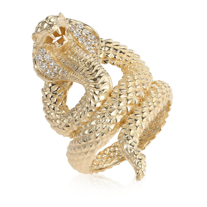 King Cobra Diamond Ring
