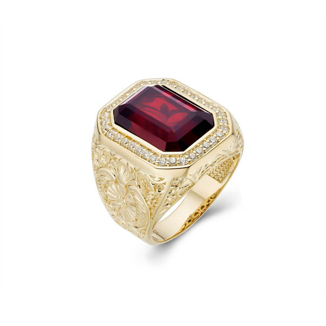 Radiant Cut Cz diamond ring-ring-lirysjewelry
