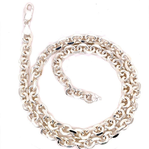 Sterling Silver Heavy Link Chain-chain-lirysjewelry