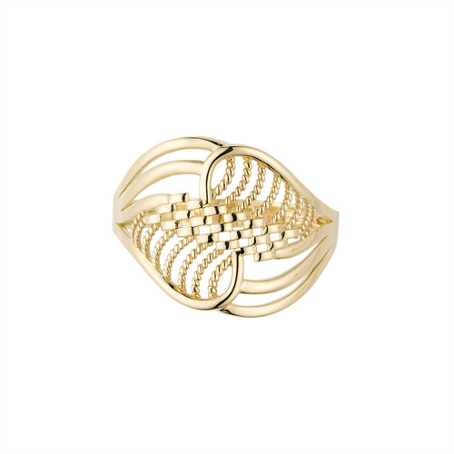 Womens Rope Pattern ring-ring-lirysjewelry