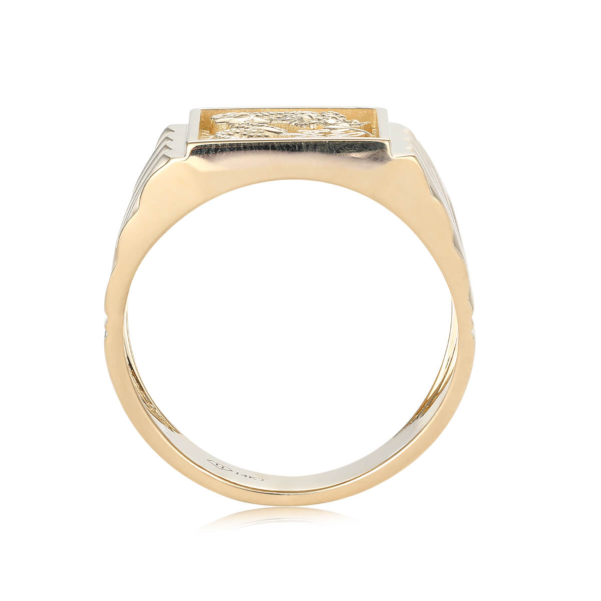 Komodo Dragon Ring - Bold Dragon Signet in Gold & Silver – Liry's