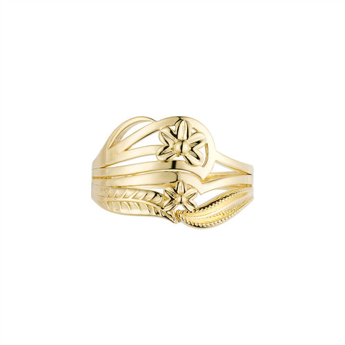 Womens Flower design Ring-ring-lirysjewelry