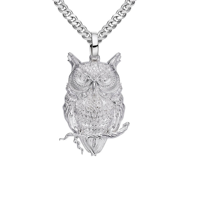 Celtic Owl Pendant-pendant charm-lirysjewelry