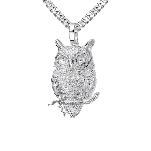 Celtic Owl Pendant-pendant charm-lirysjewelry