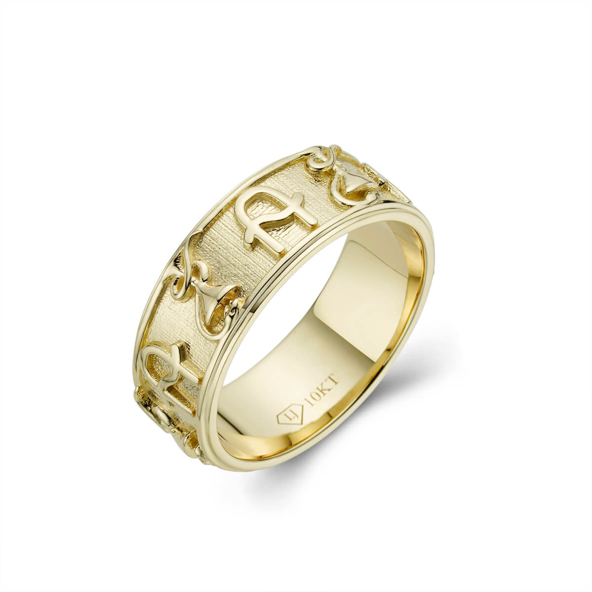 Zodiac Sign Signet Ring - Libra - Symbol | Jewelry – Whitney Howard Designs