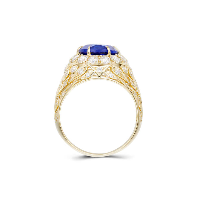 CZ Circular Stone Ring-ring-lirysjewelry