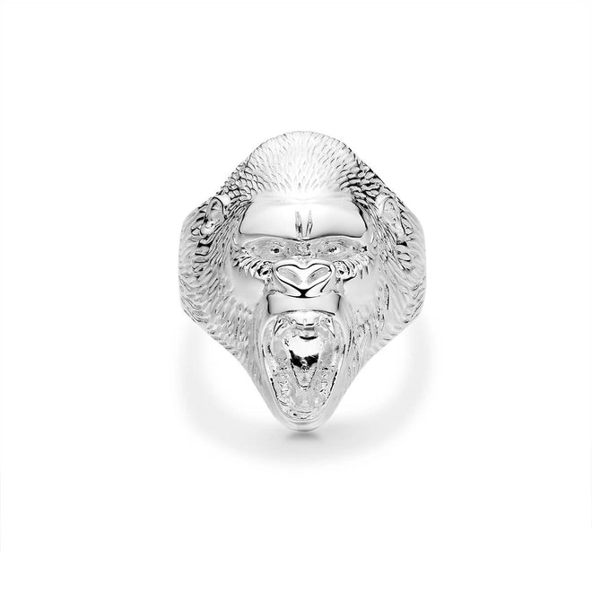 Gorilla Face Ring-ring-lirysjewelry