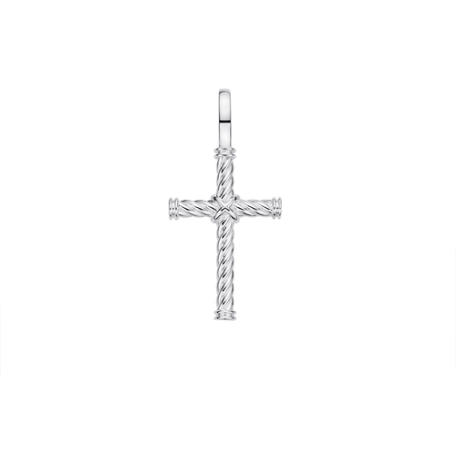 Twisted Cross-pendant charm-lirysjewelry