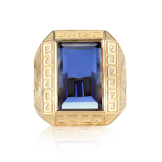 Anillo de piedra con escritura árabe