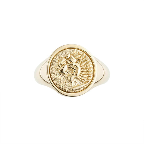Roaring lion signet ring-ring-lirysjewelry