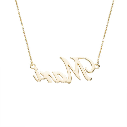 personalized cursive diamond nameplate for women-pendant charm-lirysjewelry