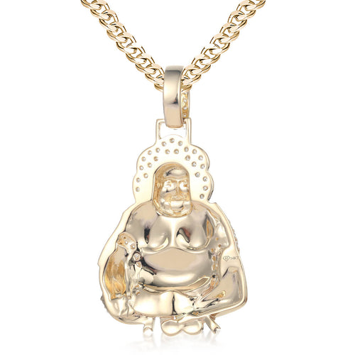 Diamond Buddha Pendant