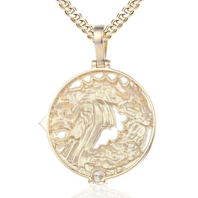 Dragon and Lion Pendant