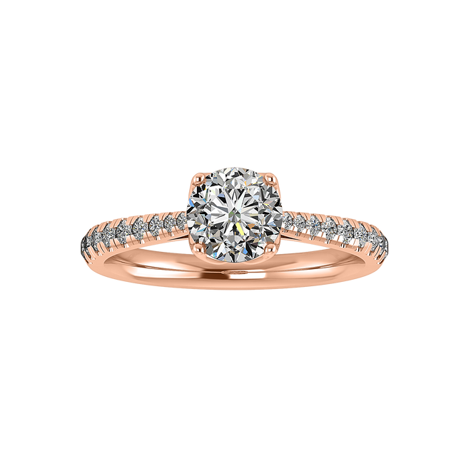 Lavender Engagement Ring