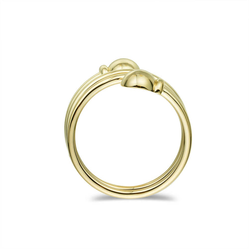 Womens Fashion Spiral Ring-ring-lirysjewelry