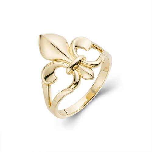 Mens Fleur-De-Lis Ring-ring-lirysjewelry