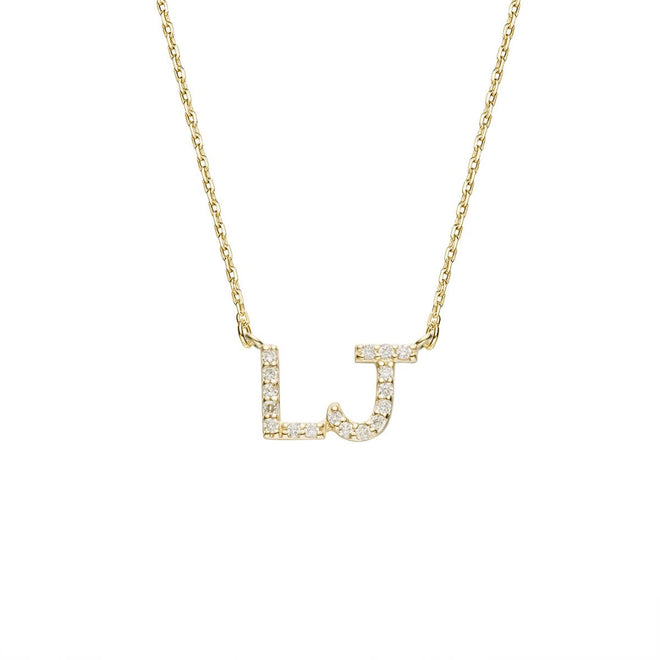 Diamond Initial Charm-pendant charm-lirysjewelry