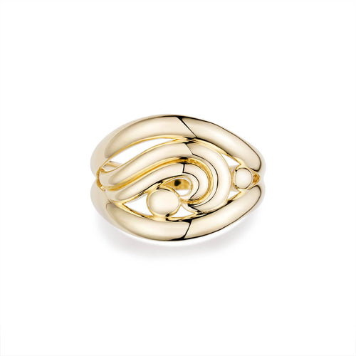 Genuine Gold silver womens fancy fashion ring-ring-lirysjewelry