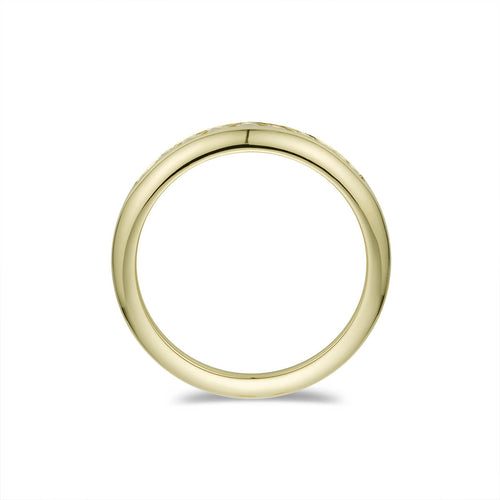 Mens Single Row Channel Wedding ring-ring-lirysjewelry