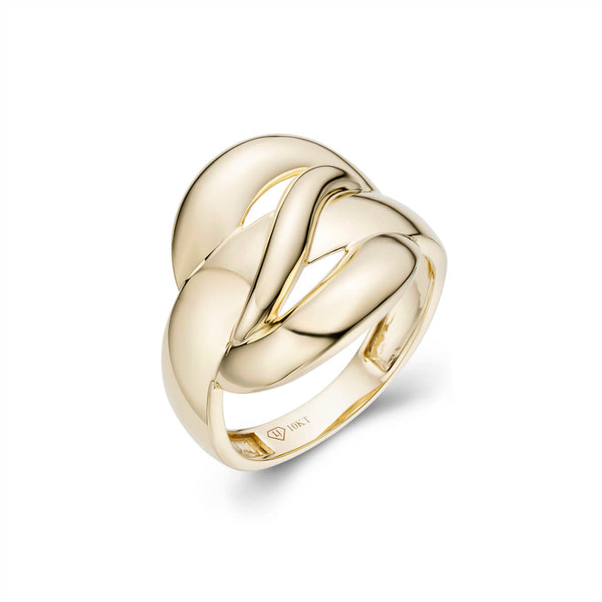 Womens designer ring in gold or silver-ring-lirysjewelry