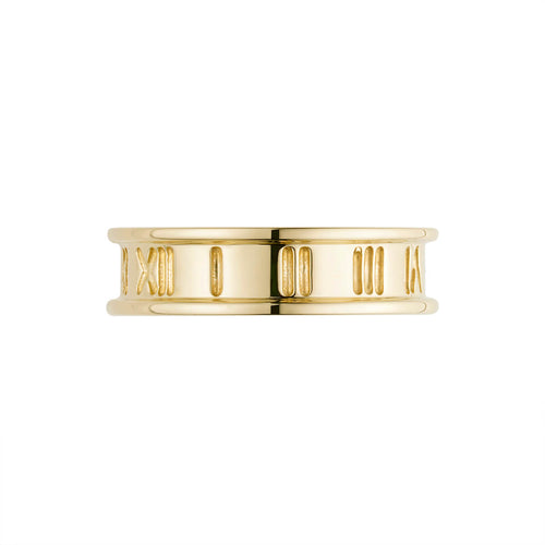 Genuine Gold Roman numeral Ring-ring-lirysjewelry