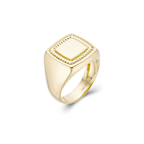 Mens Welding Rivet Signet Ring – Liry's Jewelry