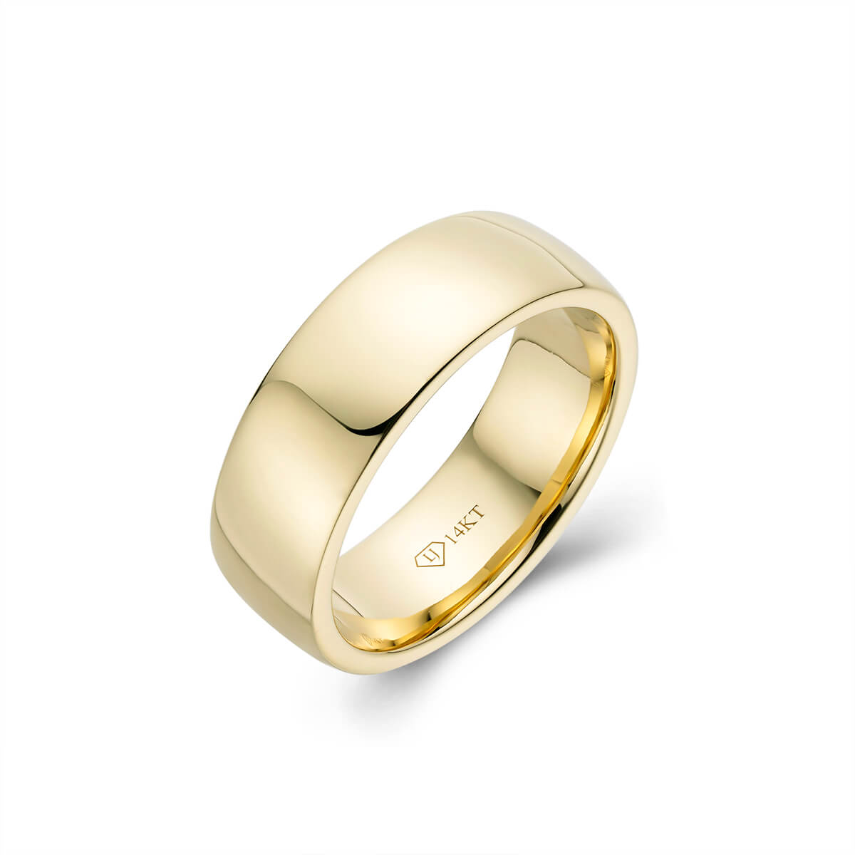 Flat Comfort Fit Wedding Bands – Liry's Jewelry