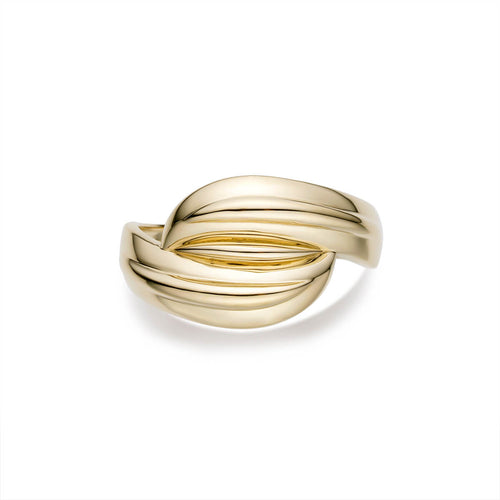 hand crafted Gold or silver Womens simple ring-ring-lirysjewelry
