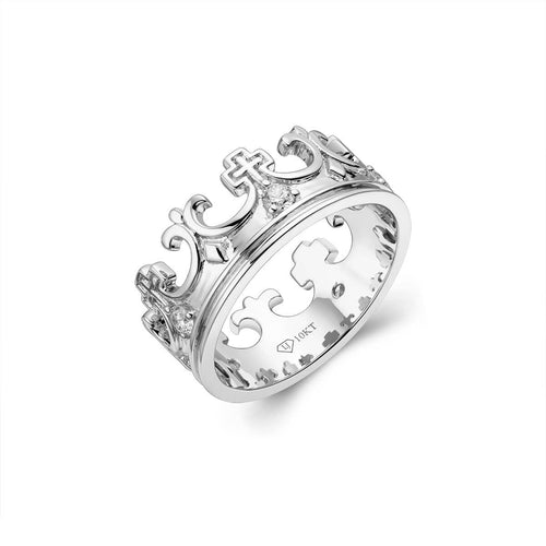  2023 New Platinum Plated Fashion Ring Imported Rose