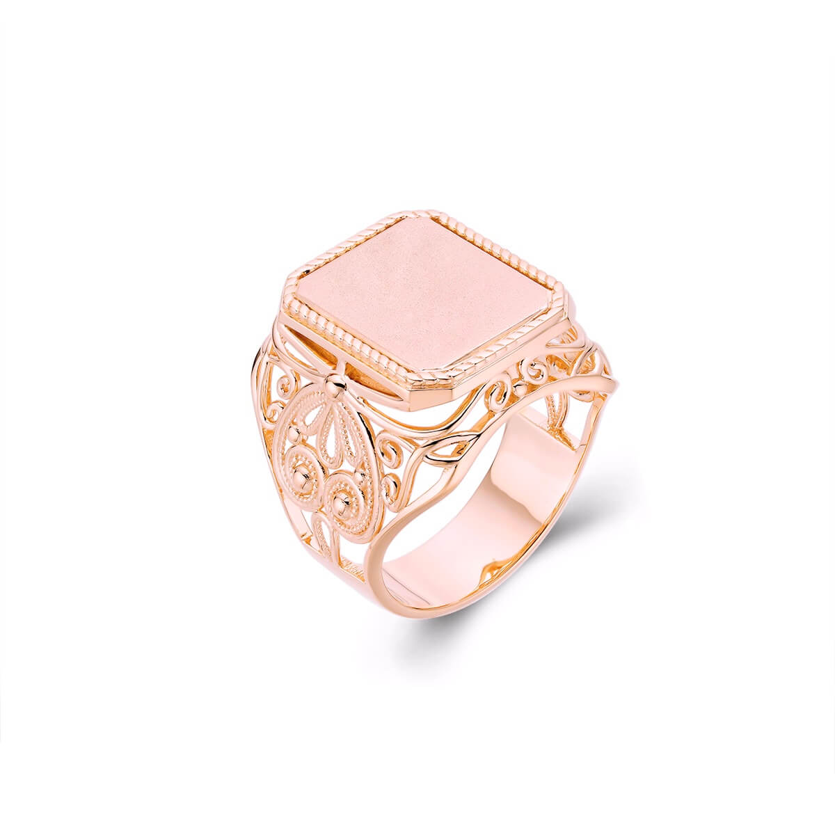 Signet style ring deals