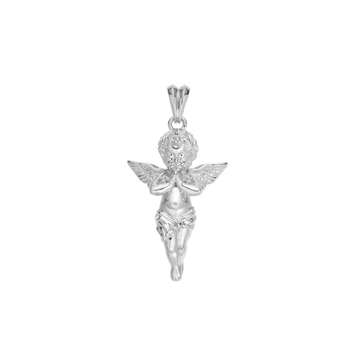 Angel pendant sale silver