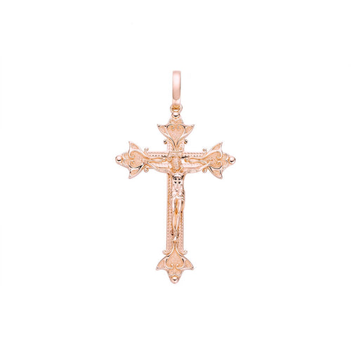 Vintage style crucifix-pendant charm-lirysjewelry