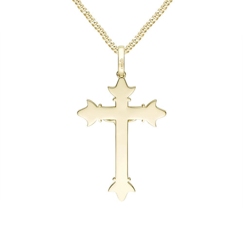 Vintage style crucifix-pendant charm-lirysjewelry