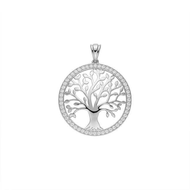 CZ Tree of Life Pendant-pendant charm-lirysjewelry