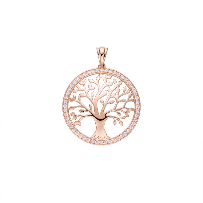 CZ Tree of Life Pendant-pendant charm-lirysjewelry