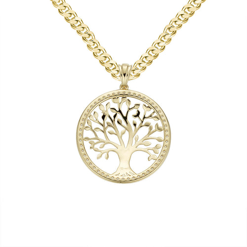 CZ Tree of Life Pendant-pendant charm-lirysjewelry