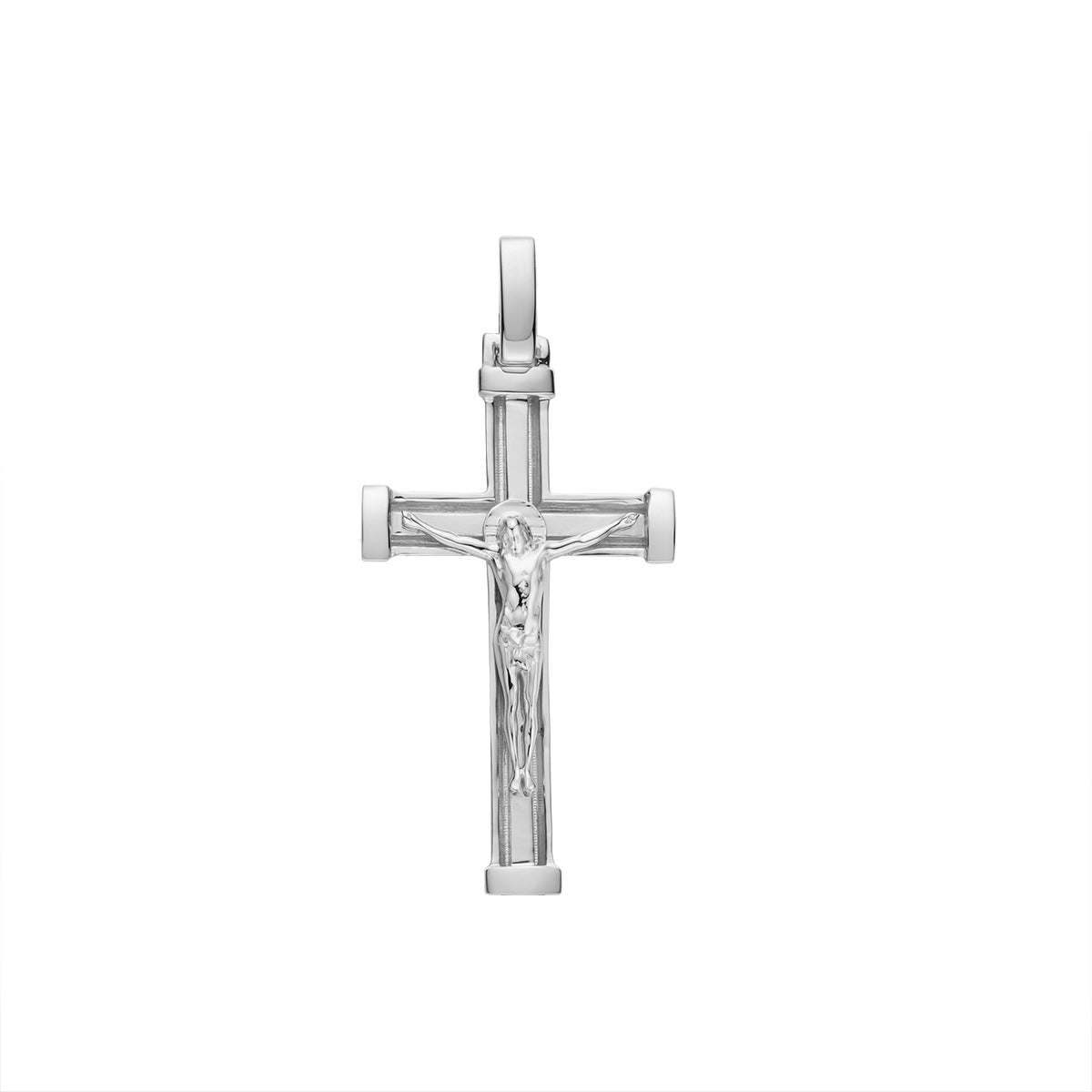 Sanctum Beam Crucifix | Gold & Silver | Liry's Jewelry