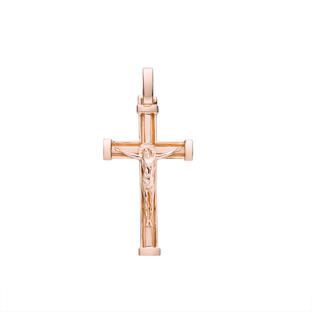Sanctum Beam Crucifix | Gold & Silver | Liry's Jewelry